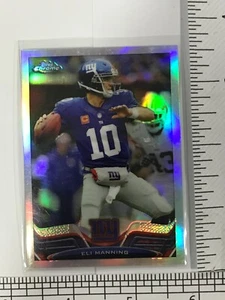 Eli Manning 2014 Topps Chrome Refractor #105, Giants - Picture 1 of 2