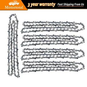 5X 20" Chainsaw Saw 3/8"LP Chain Blade .050 Gauge 72DL Link for Stihl Husqvarna - Picture 1 of 8
