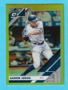 2019 Panini Donruss Optic LIME GREEN Aaron Judge New York Yankees #121 - Bild 1 von 2