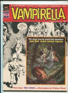 VAMPIRELLA #9 WARREN MAGAZINE - BORIS VALLEJO/WALLY WOOD CVR! (7.5/8.0) 1971 - Picture 1 of 3