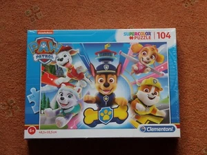104 PEZZI PUZZLE 'PAW PATROL' DI CLEMENTONI NUOVO E SIGILLATO - Foto 1 di 1