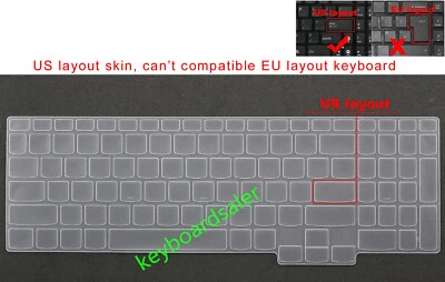 US Keyboard Skin Cover For lenovo IdeaPad Pro 5 16AHP9,Pro 5 16IMH9,83D4 laptop - Image 1 of 4