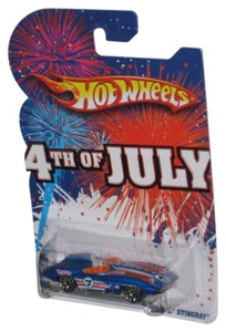 Hot Wheels 4th of July (2009) Blue Corvette Stingray Toy Car - Picture 1 of 1