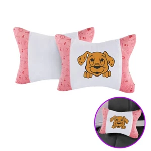 Funda de almohada suave para cuello de coche de sublimación de 7" x 12" para transferencia de prensa de calor hágalo usted mismo - Imagen 1 de 8