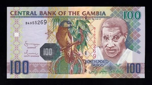 F.C. GAMBIA , 100 DALASIS 2006/08 , S/C ( UNC ) , P.29a . - Imagen 1 de 2