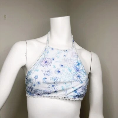 LA hearts halter Floral bikini top size S  - Image 1 of 4