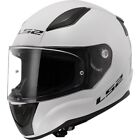 LS2 Rapid II Motorcycle Motorbike 22.06 Helmet - Solid White