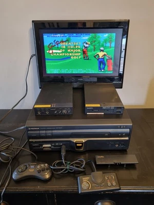 LASER DISC Laser Active With PC Engine, Megadrive And Karaoke Module  - Image 1 of 4