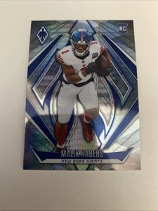 Panini Phoenix Malik Nabers Rookie Hyper #221 New York Giants 2024 - Imagen 1 de 2