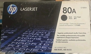 HP LaserJet 80A Schwarz Original Laser Tonerkartusche CF280A - Bild 1 von 4