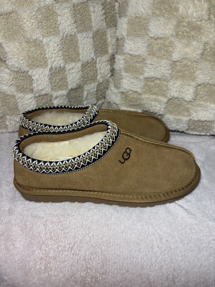 Zapatilla UGG Tasman en gamuza castaño talla 9 Foto 1 de 4
