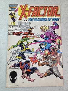 X-Factor #5 - Marvel 1986 - Ron Frenz Cover - 1st Cameo Apocalypse - VG - Bild 1 von 11