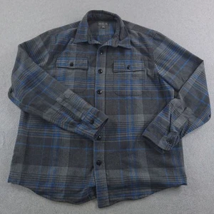 Camisa LL Bean Signature Para Hombres Grande Franela a Cuadros Calce Ajustado Gamuza Tela Chamarra - Imagen 1 de 12