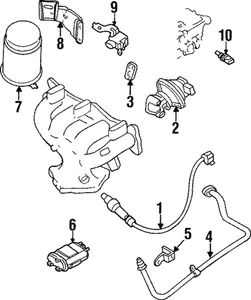 Genuine Mazda Egr Valve BP3C-20-300A-9U - Picture 1 of 1