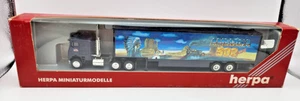 Herpa HO 1:87 No. 140829 Freightliner Semi Tractor Trailer America 500 Years NOS - Picture 1 of 3
