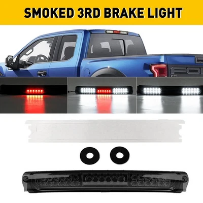 Tercera luz de freno LED humo AUXITO 2000-2005 blanco rojo Ford Excursion Foto 1 de 4