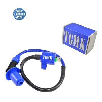 Bobina de encendido/cable de bujía TGMK® apto para KYMCO Agility 50/Yamaha/Honda/Scooters Foto 1 de 4