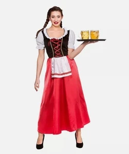 Disfraz de mujer cerveza Oktoberfest bávaro malvado adulto dama - Imagen 1 de 1