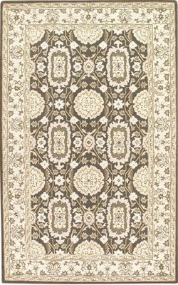 Gray Hand-Tufted Modern 5'X8' - Image 1 of 2