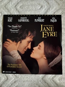 Jane Eyre Letterbox Laserdisc 12" LD William Hurt Anna Paquin Widescreen Movie - Picture 1 of 2