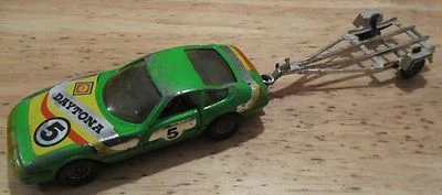 Modellino Corgi Ferrari Daytona con rimorchio - Immagine 1 di 2