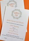 Daisy Naming Day certificate | personalisable | Guide Parent Daisy Naming Day