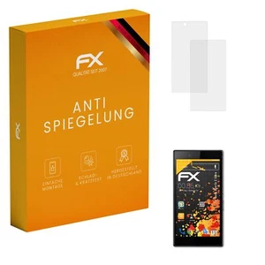 atFoliX 3x Panzerfolie für Sony Xperia Z Ultra Schutzfolie matt&stoßfest Folie - Bild 1 von 8