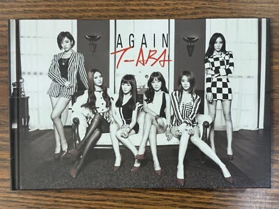 T-ARA 8th Mini Album 'Again' Rare OOP Kpop Photobook and CD Foto 1 de 4