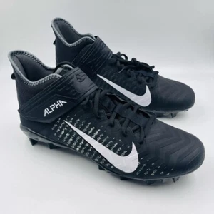 Nike Alpha Menace Pro 2 WD P Football Cleats BV3951-001 Black  Mens Size 11.5 W - Picture 1 of 7