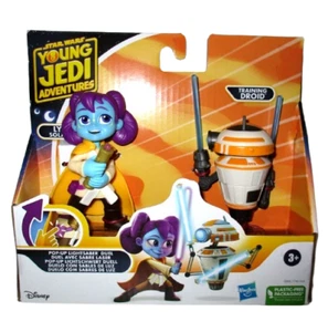 Star Wars Young Jedi Adventures LYS SOLAR & TRAINING DROID FIGURE VEHICLE - Picture 1 of 1