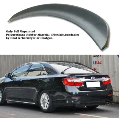 Duckbill 255Y Type Rear Trunk Spoiler Wing Fits 2012~2018 EUR Toyota Camry Sedan - Изображение 1 из 4