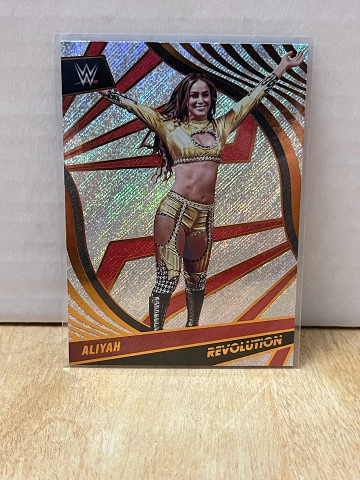 WWE CARD PANINI 2022 REVOLUTION ALIYAH #74 - Image 1 of 2
