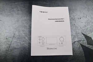 Neu Oppo Integrated Headphone HA-1 Verstärker Bedienungsanleitung Handbuch - Bild 1 von 3