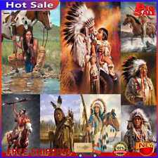 5D DIY Full Drill Diamond Painting Indian Cross Stitch Craft Kits Home Wall Arts