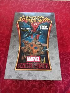 Rare limited 425 Amazing Spider-Man Action version painted Statue Signed Bowen