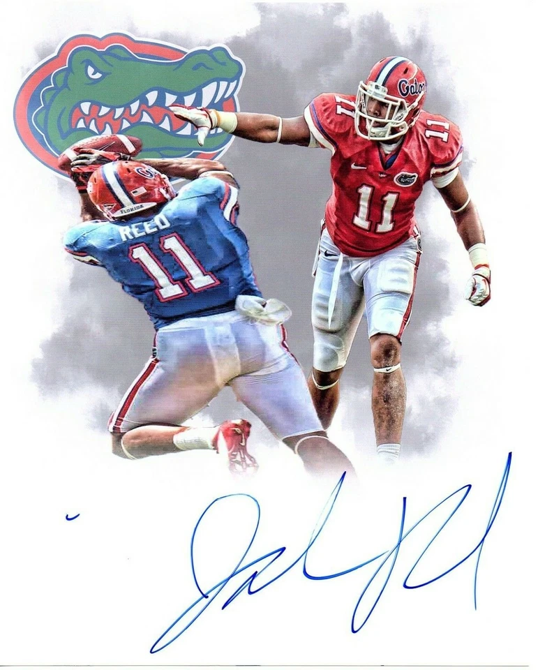 Jordan Reed Autographed Florida Gators 8x10 football Photo Coa Redskins SWAMP!! - Imagem 1 de 1