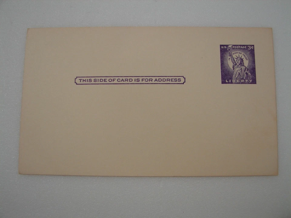U.S. #UX046 MINT POST CARD 3 CENT - Image 1 of 1