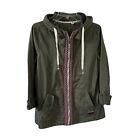 Roxy Overhaul Olive Green Hooded Jacket Size Medium