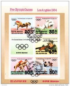 Block 143 Olympische Sommerspiele 1984 Los Angeles 