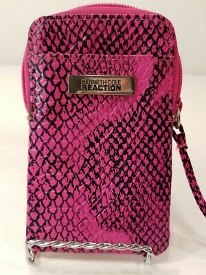 Kenneth Cole Reaction Cartera sin asas Correa de muñeca Rosa Brillante Foto 1 de 4