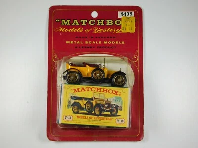NOS Vtg Lesney Matchbox Yesteryear 1911 Daimler No Y13 Fred Bronner Blister Pack - Image 1 of 4
