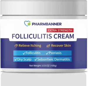 Folliculitis Treatment Cream, Extra Strength Folliculitis Scalp Relief Treatment - Picture 1 of 1