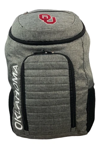 University Of Oklahoma OU Northwest Backpack Gray/Black Cover