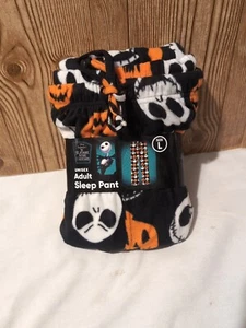 NWT Disney Nightmare Before Christmas "Unisex" Adult Sleep Pants Size Large  - Picture 1 of 4