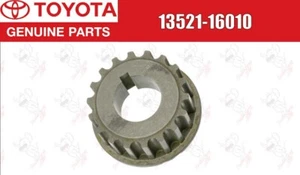 TOYOTA GENUINE PULLEY CRANKSHAFT TIMING 13521-16010 OEM - Picture 1 of 13