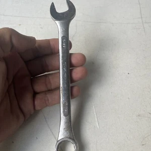 S-K TOOLS COMBINATION WRENCH C-22, 12 POINT, 11/16" USA  (t27) - Picture 1 of 5