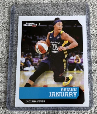Briann January Rookie Indiana Fever WNBA Sports Illustrated for Kids SI 2017 - Image 1 of 2