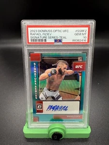 2023 Donruss Optic UFC Rafael Fiziev Signature Series Auto /25 SS-RFZ PSA 10 - Bild 1 von 2