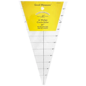 Good Measure Amanda Murphy 12 Wedge Circle Ruler 30 Degrees - Picture 1 of 1
