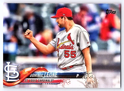 2018 Topps Update Series Base # US223 Dominic Leone - St. Louis Cardinals - Image 1 of 2